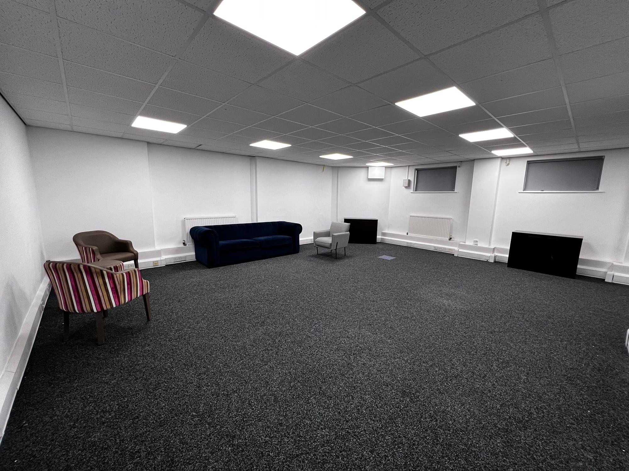 Blurred background for Breakout lounge